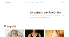 Desktop Screenshot of ninaernst.de